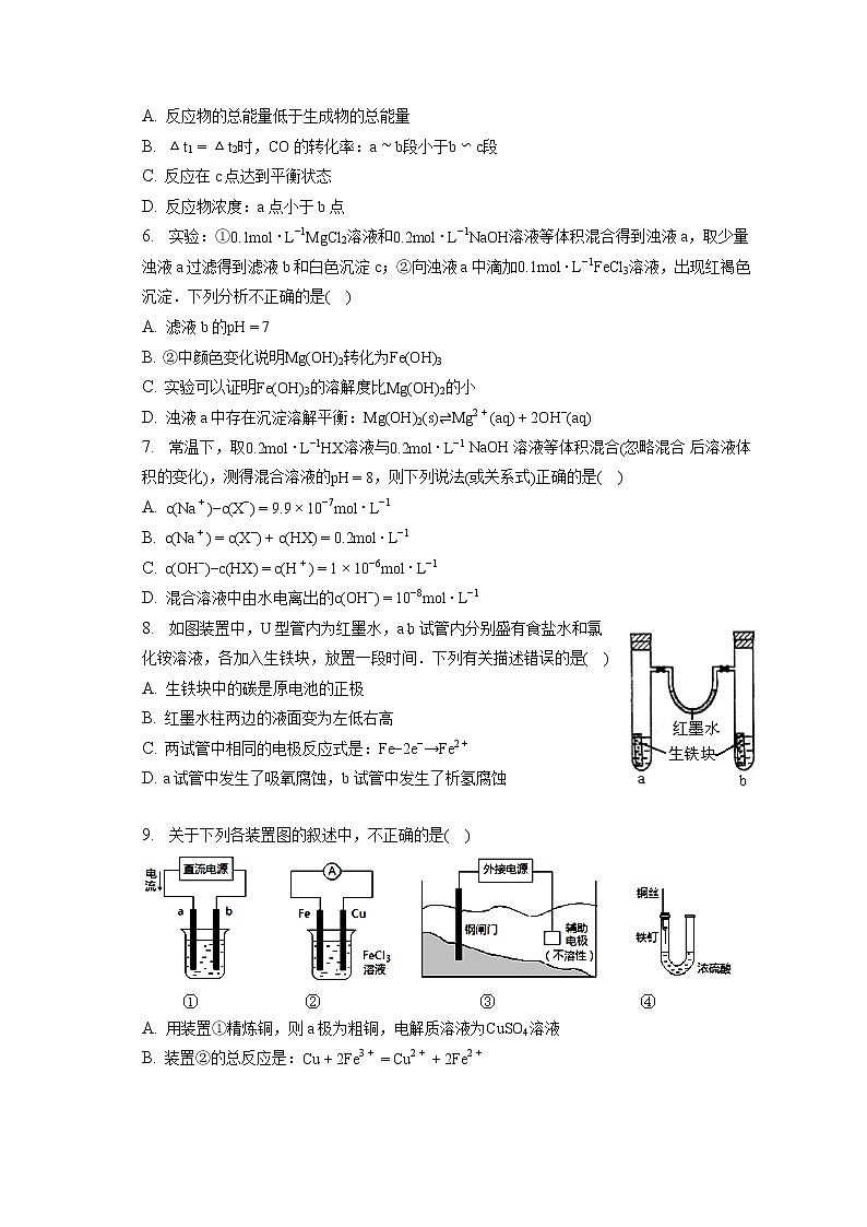2021-2022学年云南省文山州广南一中高二（下）月考化学试卷（3月份）（含答案解析）第2页