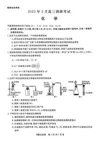 湖南省名校联盟高三下学期3月调研考试 化学试题及答案