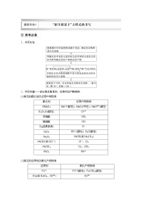 2023年高考化学二轮复习（全国版）专题5题型专攻1“陌生情景下”方程式的书写(教师版)