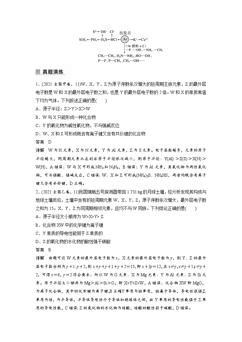 2023年高考化学二轮复习（全国版）专题9“位—构—性”综合推断(教师版)02