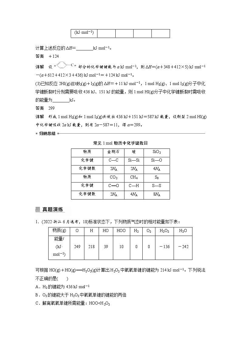 2023年高考化学二轮复习（新高考版）专题11热化学方程式的书写与盖斯定律(教师版)02