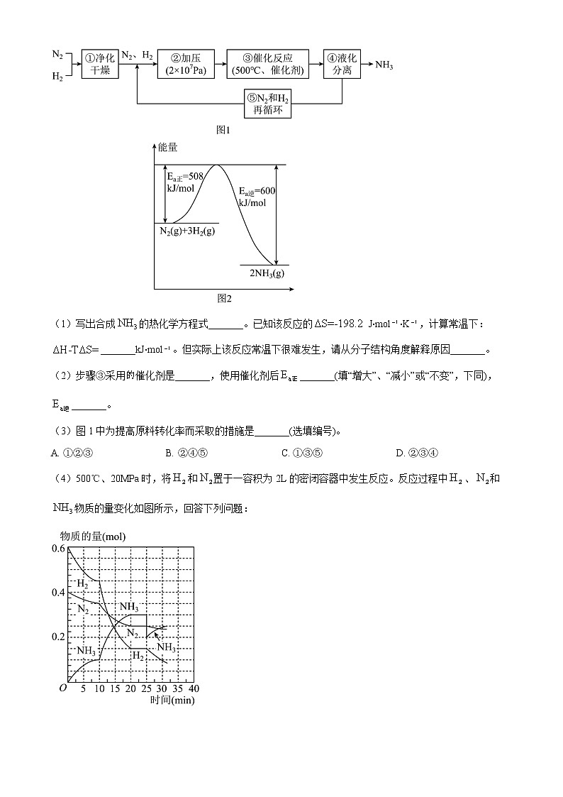 2023上海交通大学附中高二下学期开学摸底考化学试题含答案第3页