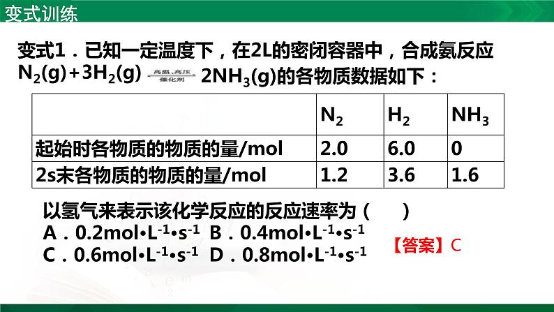 选必1第2章第1节 化学反应速率课件PPT第8页