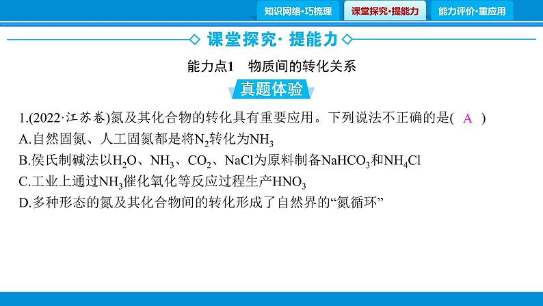 专题1　物质的转化、制备、性质与用途课件PPT第3页