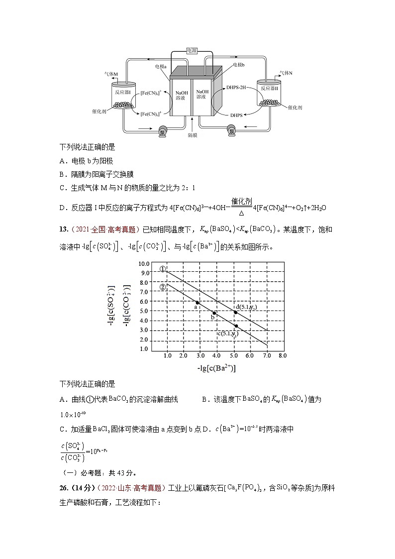 卷04——【备考2023】高考化学真题重组卷（原卷版）第3页