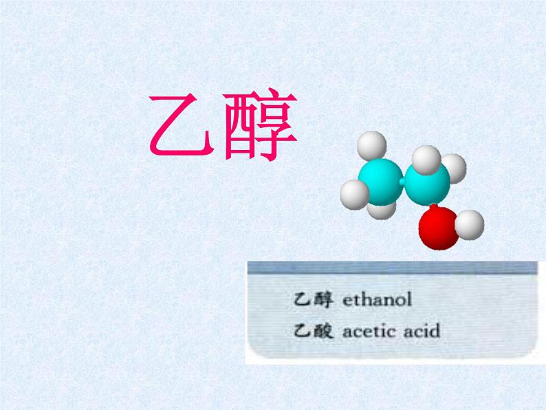 乙醇与乙酸第一课时课件PPT05