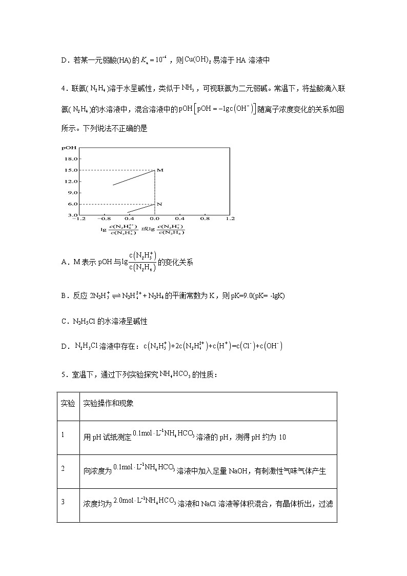 湖南省永州市重点中学2022-2023学年高三下学期3月月考化学试题（含答案）第3页