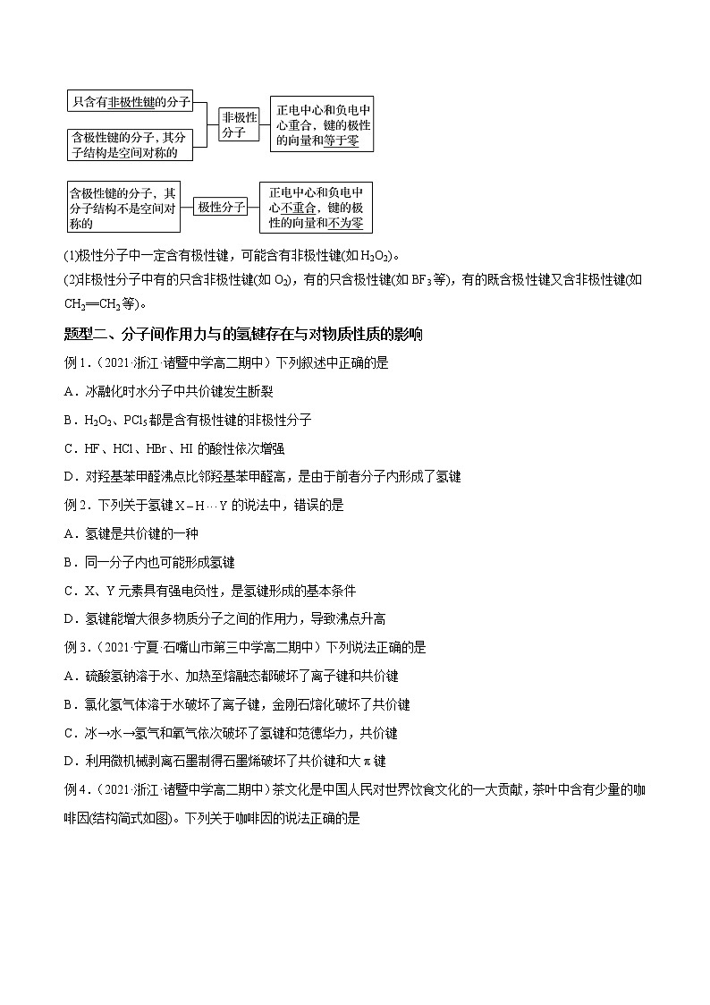 必考点06 -分子结构与物质的 -高二化学下学期期中期末必考题精（解析版）第2页