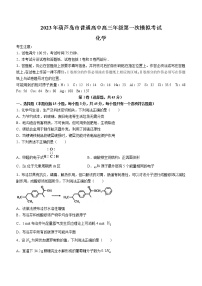 2023届辽宁省葫芦岛市高考一模化学试题及答案