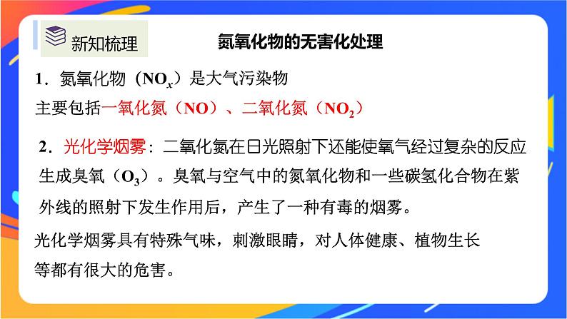 7.3.2 氮氧化物的无害化处理 课件第4页