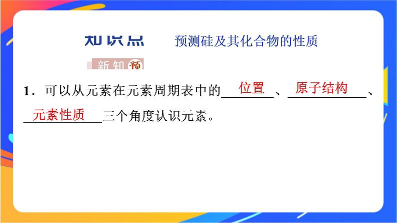 高中化学第一章原子结构元素周期律第三节元素周期表的应用第3课时预测元素及其化合物的性质课件鲁科版必修第二册03