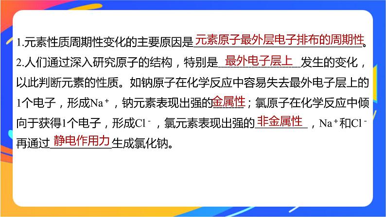 高中化学苏教版选择性必修2 专题1 第一单元　物质结构研究的内容课件PPT05