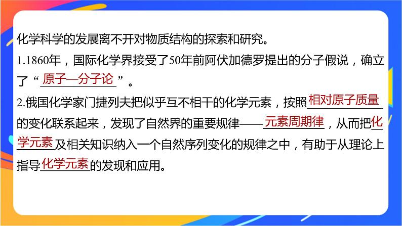 高中化学苏教版选择性必修2 专题1 第三单元　物质结构研究的意义课件PPT05