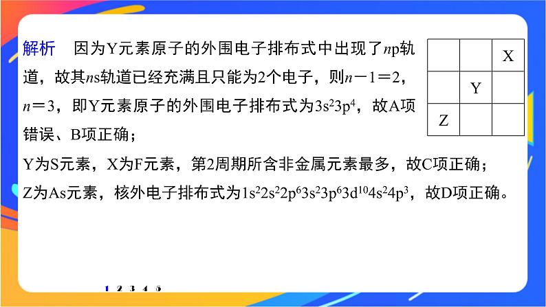 高中化学苏教版选择性必修2 专题2 第二单元 微专题2　元素推断与元素周期律的综合应用课件PPT06