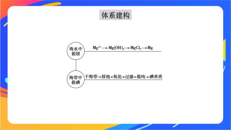 高中化学苏教版必修一  3.3.2 从海水中提取镁、从海带中提取碘  课件03