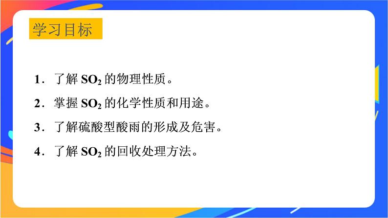 高中化学苏教版必修一  4.1.1 二氧化硫的性质和应用  课件02