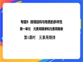 高中化学苏教版必修一  5.1.1 元素周期律  课件
