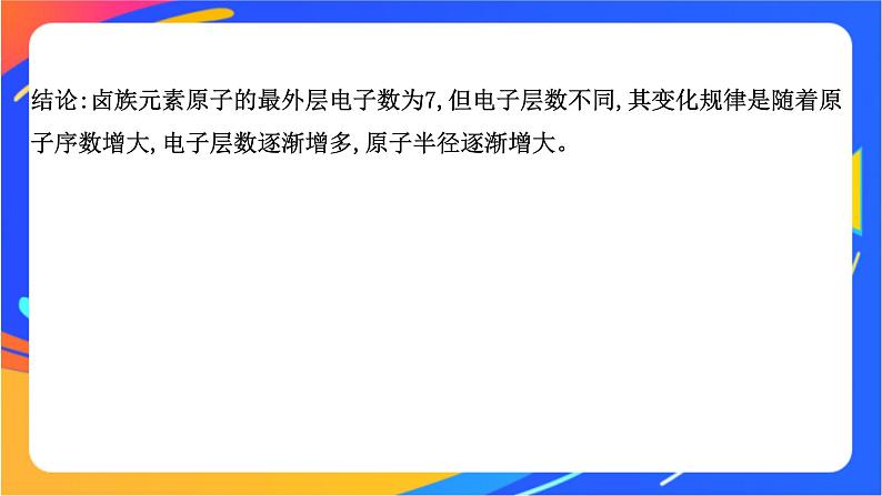 高中化学苏教版必修一  5.1.3 同主族元素的性质  课件07