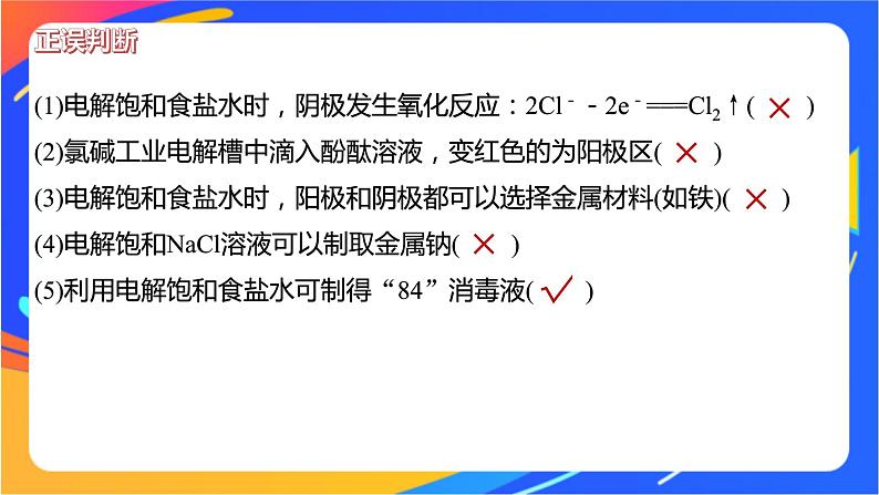 专题1 第二单元 化学能与电能的转化  第5课时　电解原理的应用课件PPT第8页