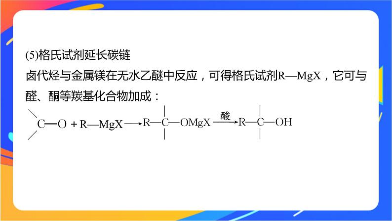 专题5 第三单元　有机合成设计   第2课时 知识拓展　有机合成与推断中常考信息课件PPT04