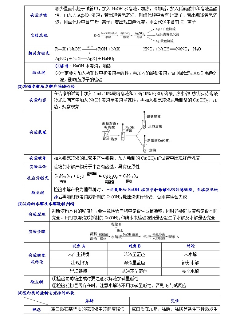 04 考向4 表格逻辑型实验方案的设计与评价(附答案解析)-备战高考化学大二轮专题突破系列(全国通用)-教习网|试卷下载