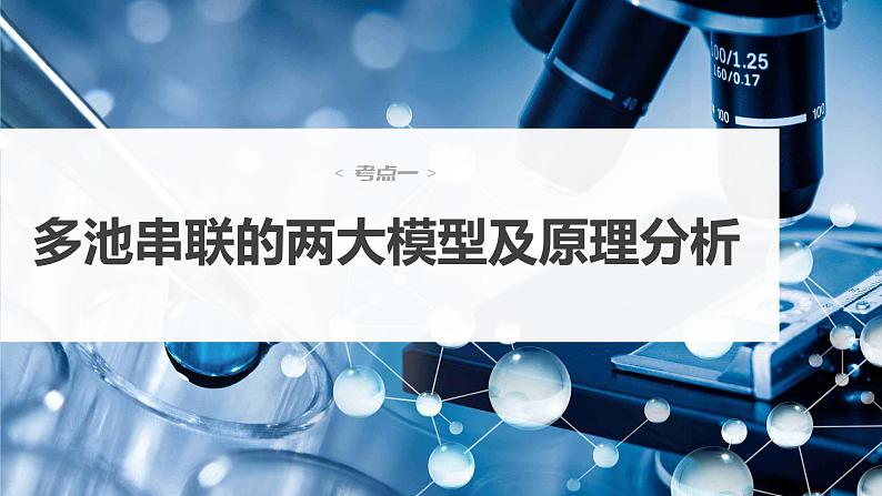 新高考化学一轮复习课件  第6章 第39讲　多池、多室的电化学装置06