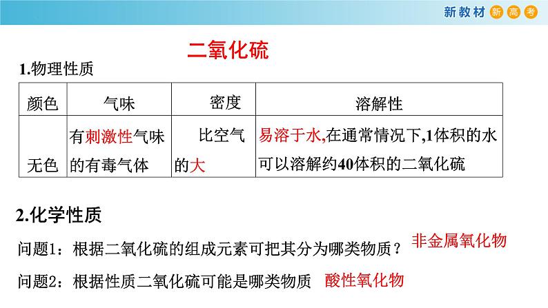 5.1.2 二氧化硫（精品课件）-高一化学同步精品课堂（人教版必修第二册）第5页