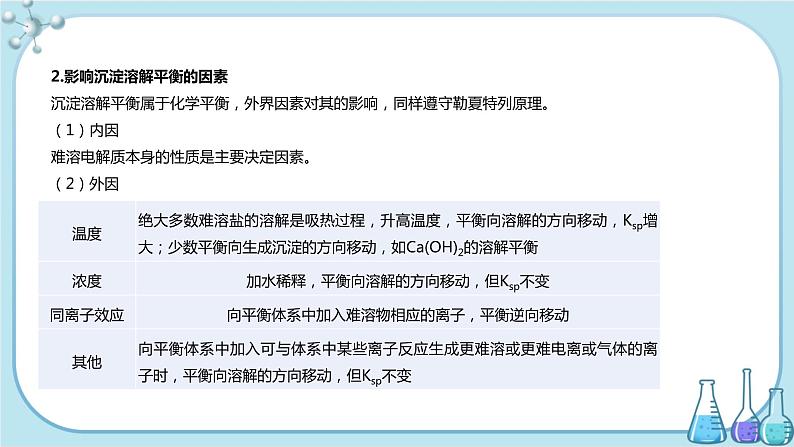 人教版高中化学选择性必修1·第三章 第四节 沉淀溶解平衡（课件PPT）05