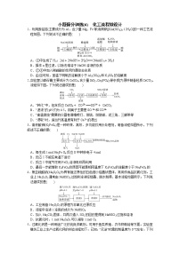 2023届高三化学二轮复习 06 小题保分训练(6)  化工流程微设计