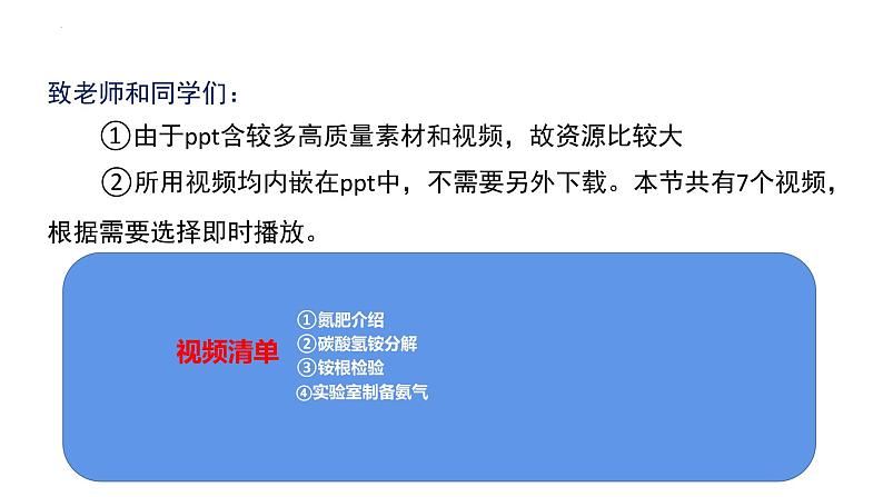 5.2.3  铵盐和氨气的制备（教学课件）-高一化学同步备课系列（人教版2019必修2）第3页
