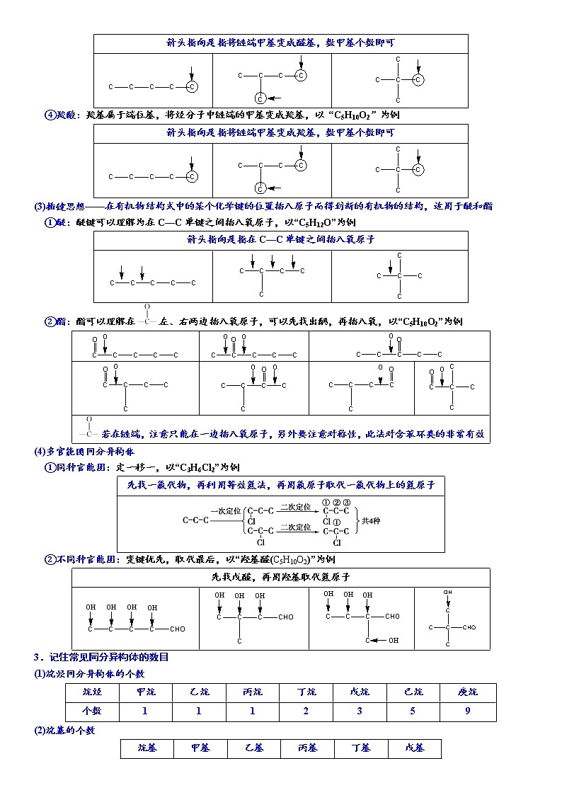 04    常考题空4　有限制条件同分异构体的书写 （附答案解析）-备战2023年高考化学大题逐空突破系列（全国通用）02