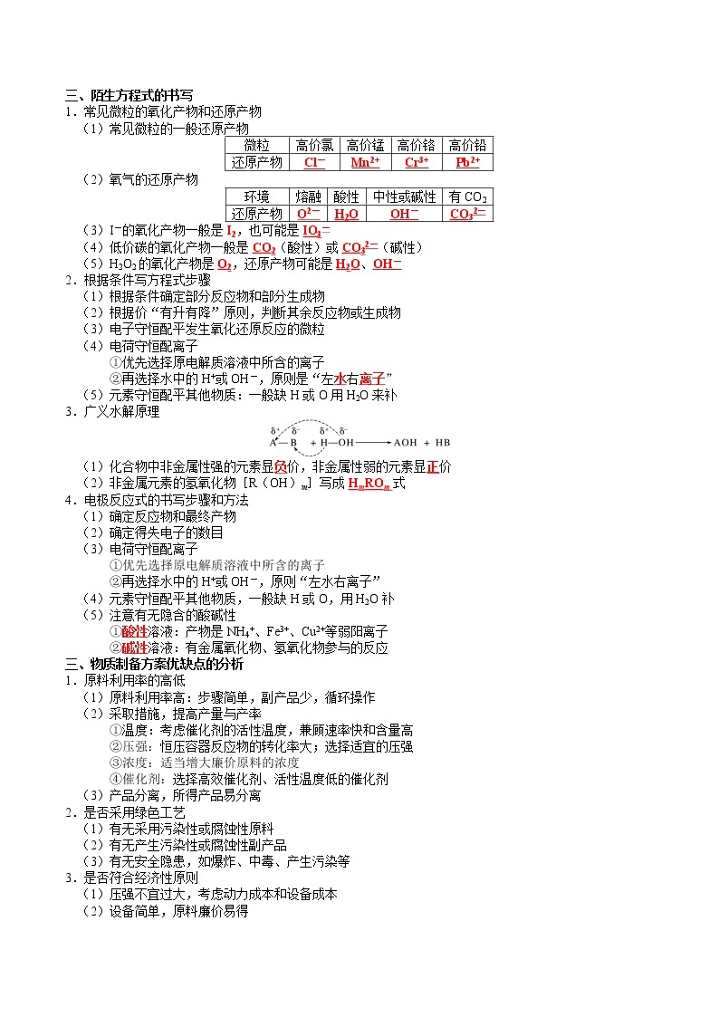 专题01 工艺流程专题-【大题精做】冲刺2023年高考化学大题突破+限时集训（新高考专用）03