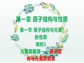 1.2.1 原子结构与元素的性质（第1课时 原子结构与元素周期表）（课件精讲）-高二化学同步课件精讲及习题精练（人教版选择性必修2）