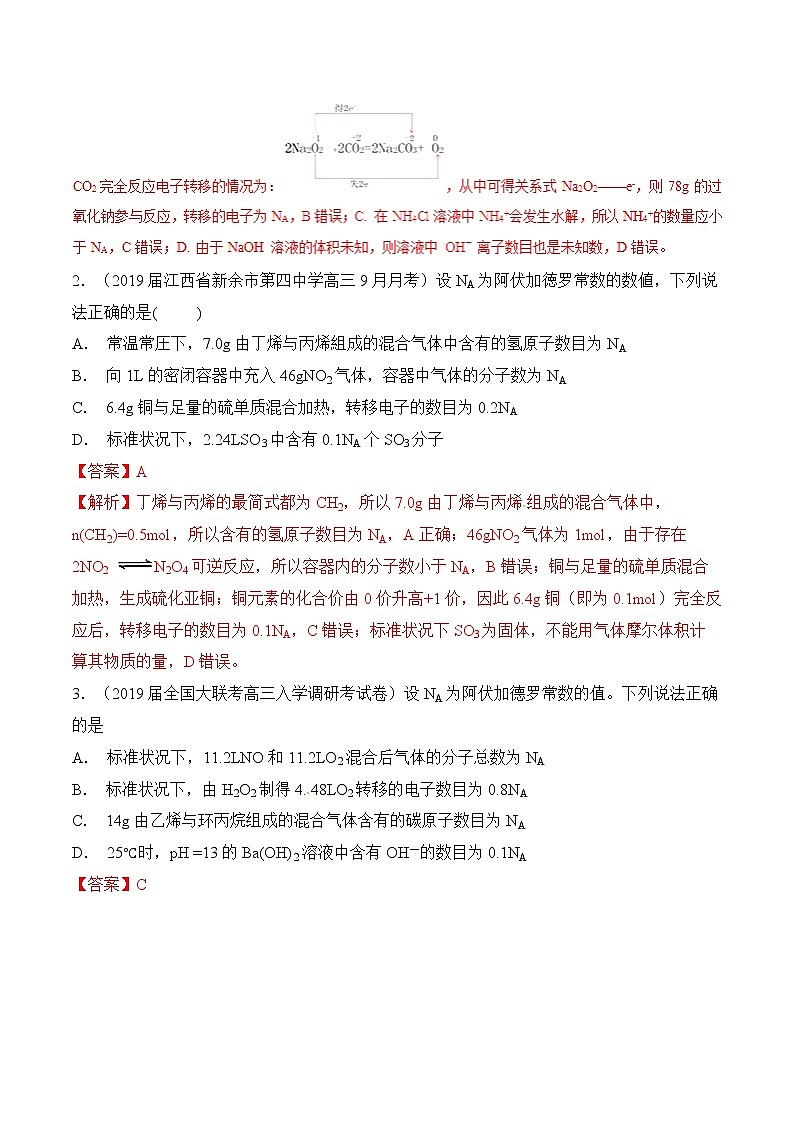 高考化学绝杀80题高考模拟篇---选择题物质的量02
