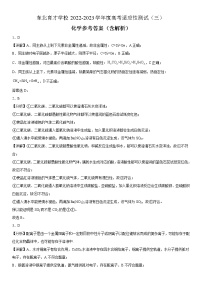 2023沈阳东北育才学校高三下学期适应性测试（三）（三模）化学含解析