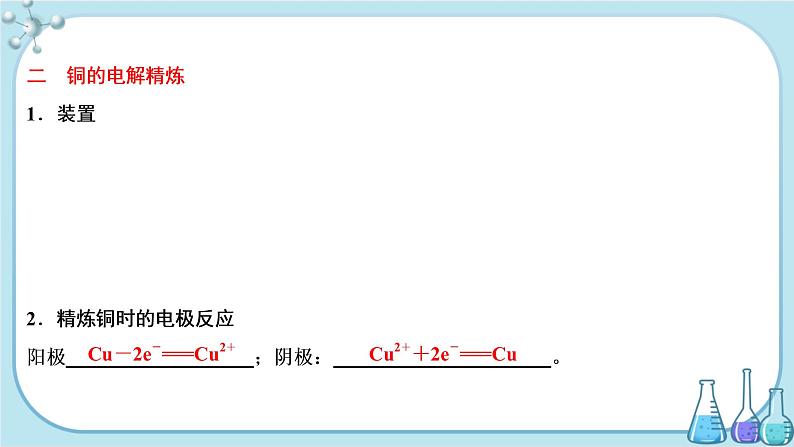 鲁科版高中化学选择性必修第一册·第1章 第3节 电能转化为化学能——电解 第2课时 电解原理的应用（课件PPT）06