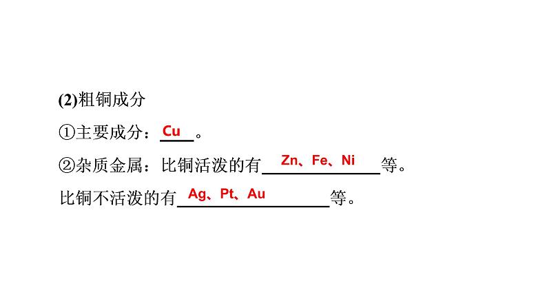 鲁科版高中化学选择性必修第一册·第1章 第3节 电能转化为化学能——电解 第2课时 电解原理的应用（课件PPT）07