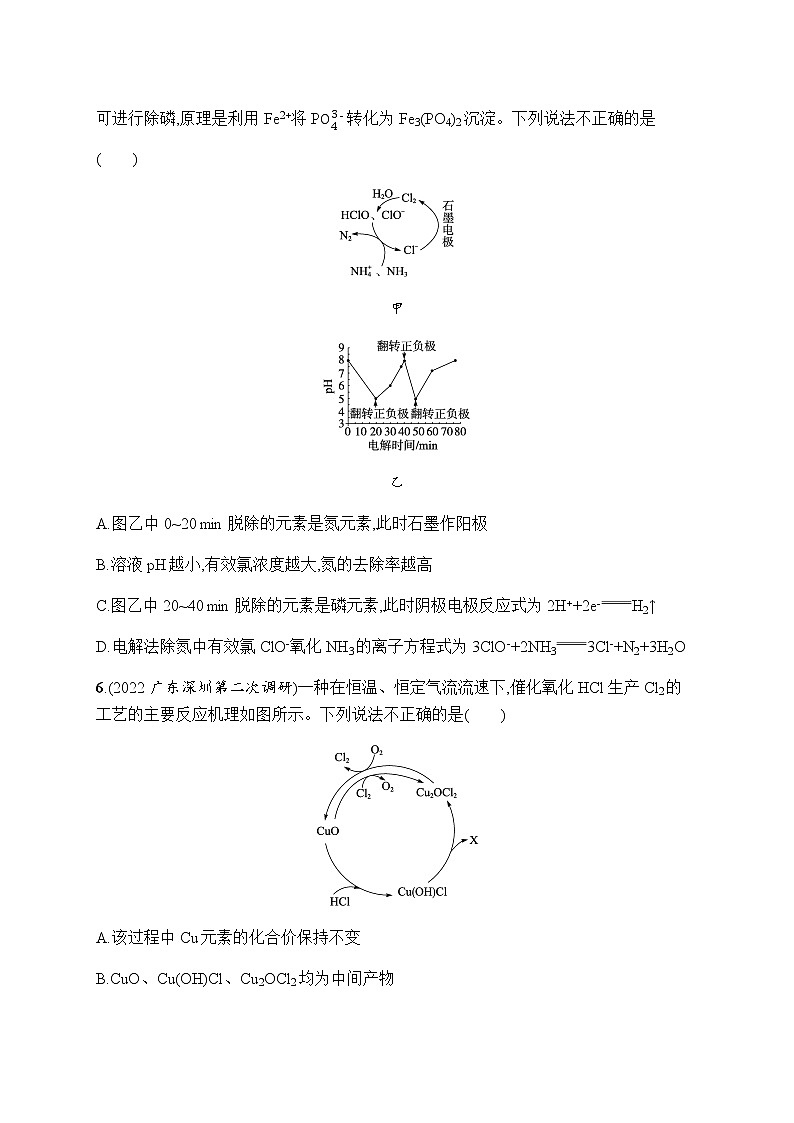 高考化学二轮复习小题提速练7反应历程(机理)的分析及应用含答案03