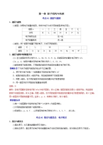 第一章  原子结构与性质【过知识】-2022-2023学年高二化学单元复习（人教版2019选择性必修2）