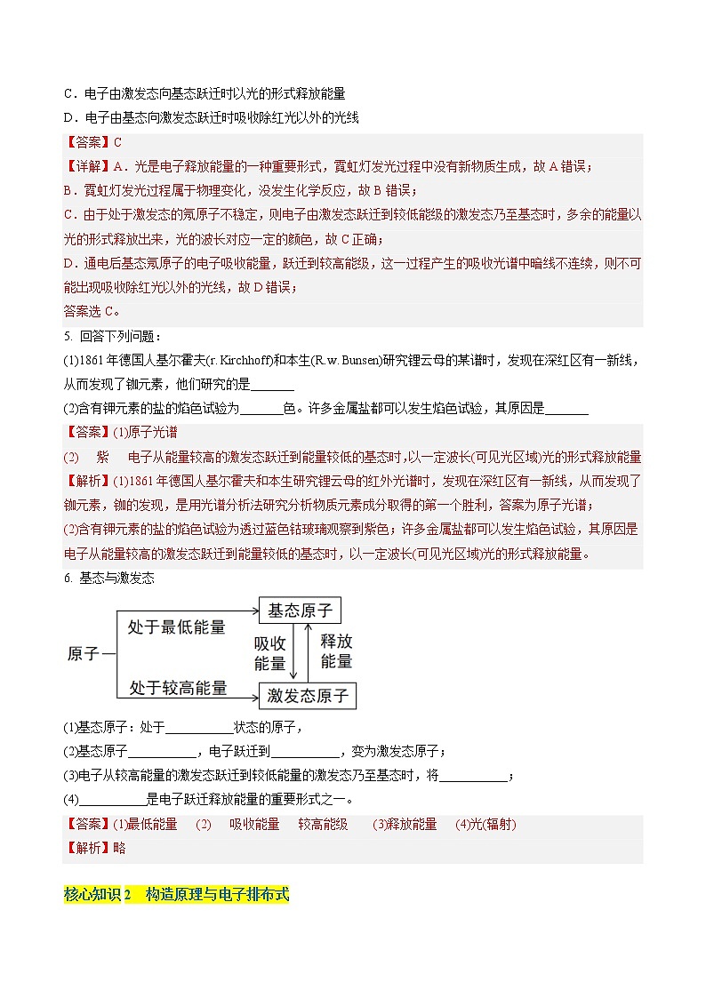 第一章 原子结构与性质（A卷·知识通关练）（解析版）第2页