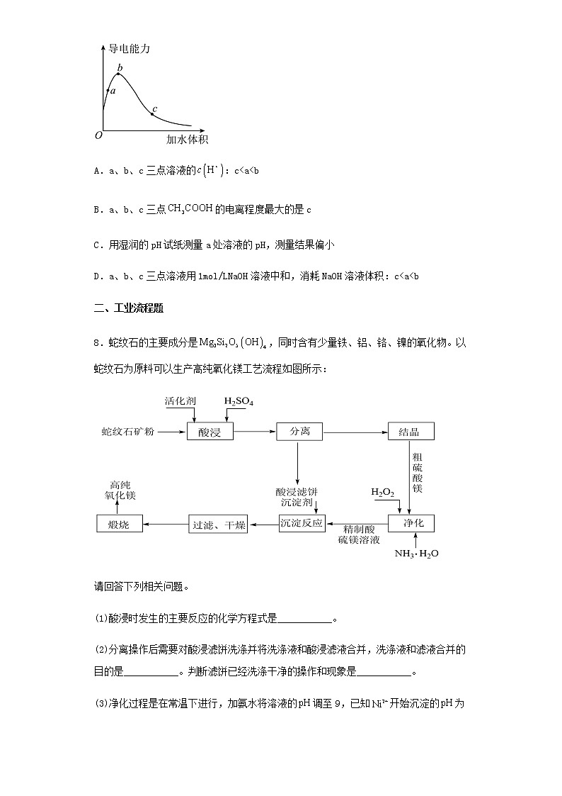 2022-2023学年青海省西宁市高三高考第二次模拟理科综合化学试卷含解析第3页