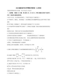 2023届山东省新高考4月模拟冲刺化学卷（山东卷）PDF版含答案