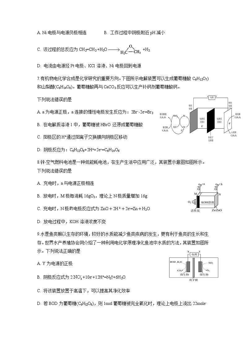 广西南宁市第五十六中学2022-2023学年高三下学期电基础化学试题含答案03