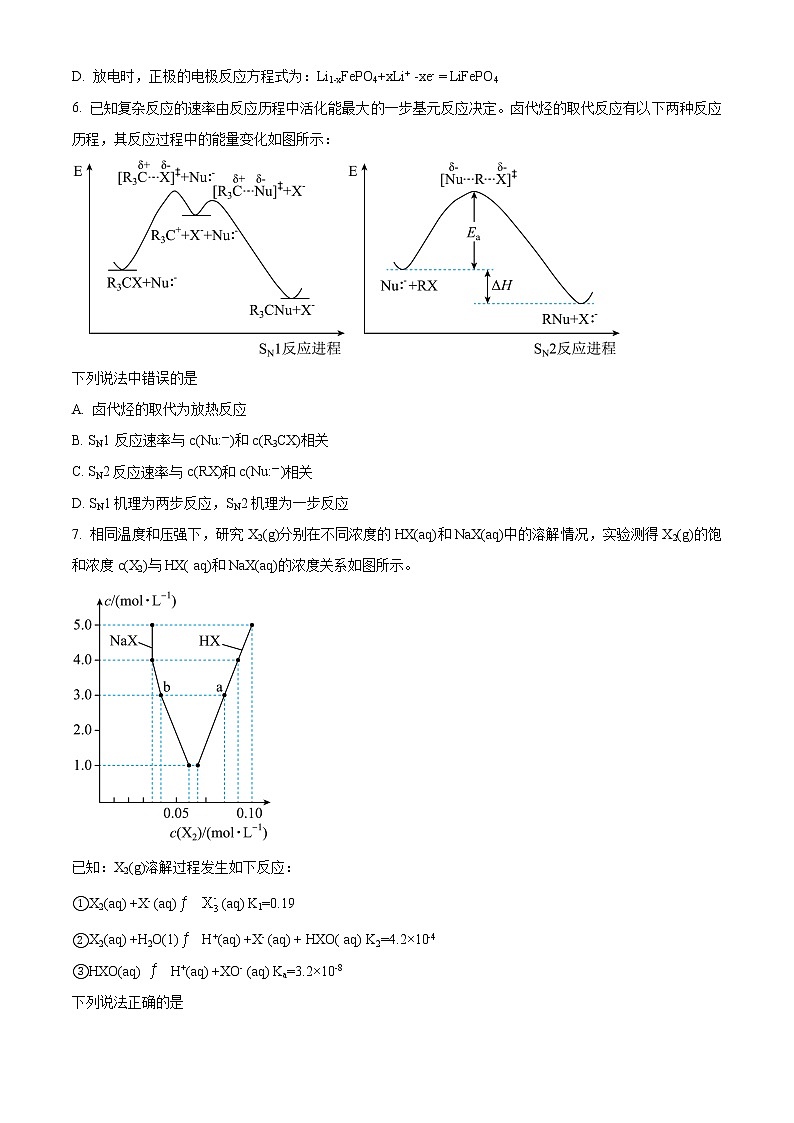 安徽省蚌埠市2022-2023学年高三下学期二模化学试题 Word版含解析03