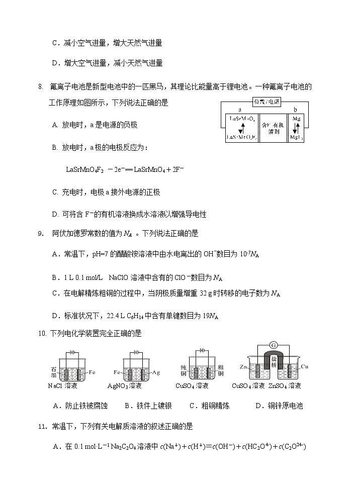 四川省绵阳市重点中学2022-2023学年高二下学期期中考试化学试题（Word版含答案）03