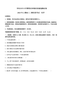 2023届湖南省怀化市高三下学期二模仿真考试化学试题含答案