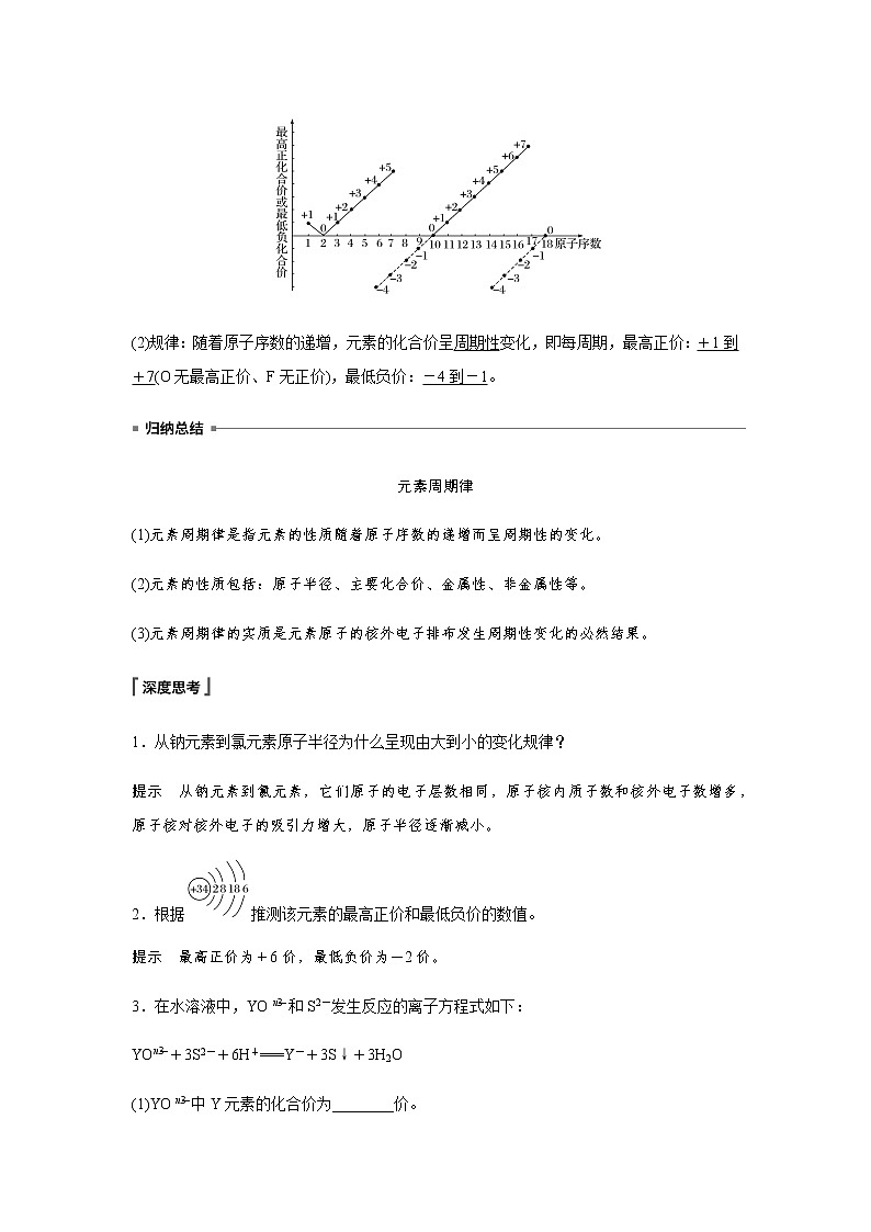 高中化学新版必修一 第18讲  元素周期律教师提升版第2页