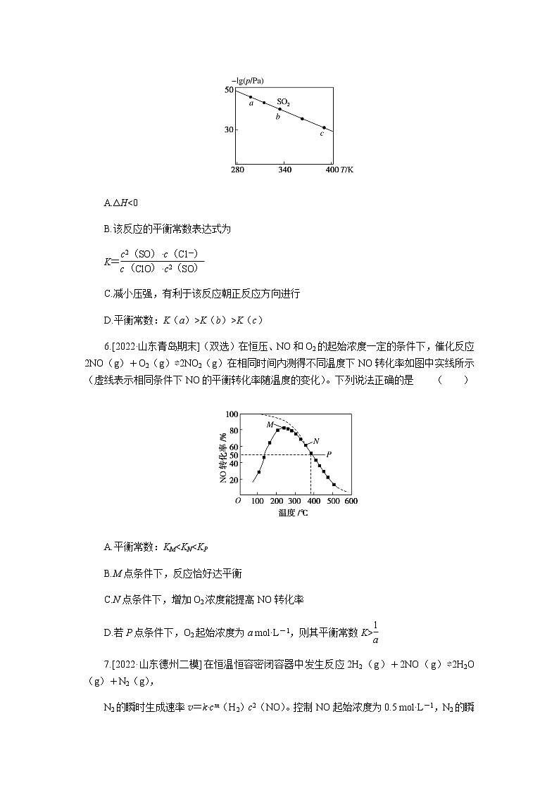 高考化学二轮复习专项练24含答案第3页