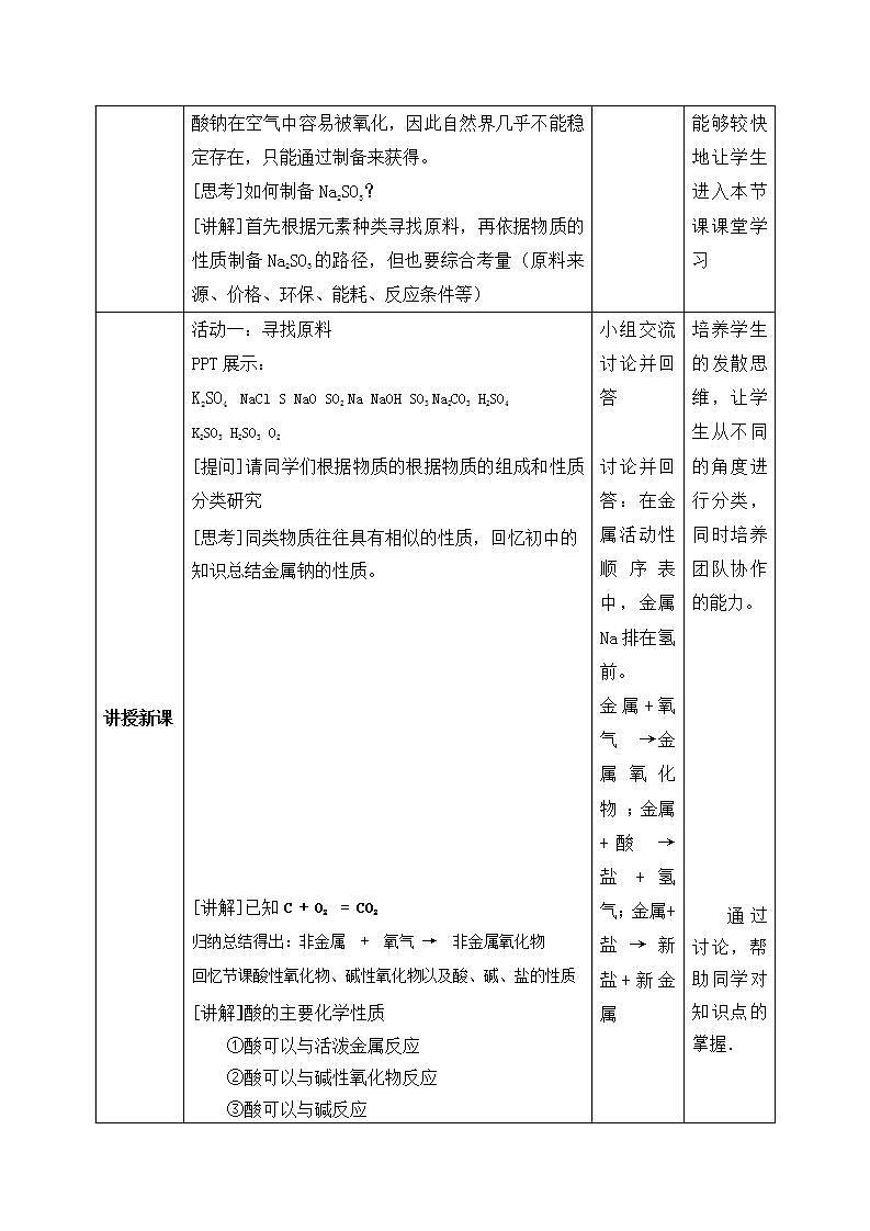 【核心素养】苏教版高中化学必修一 专题一 第一单元 《物质及其反应的分类》第二课时物质的转化和化学反应的分类 课件+教案+练习02