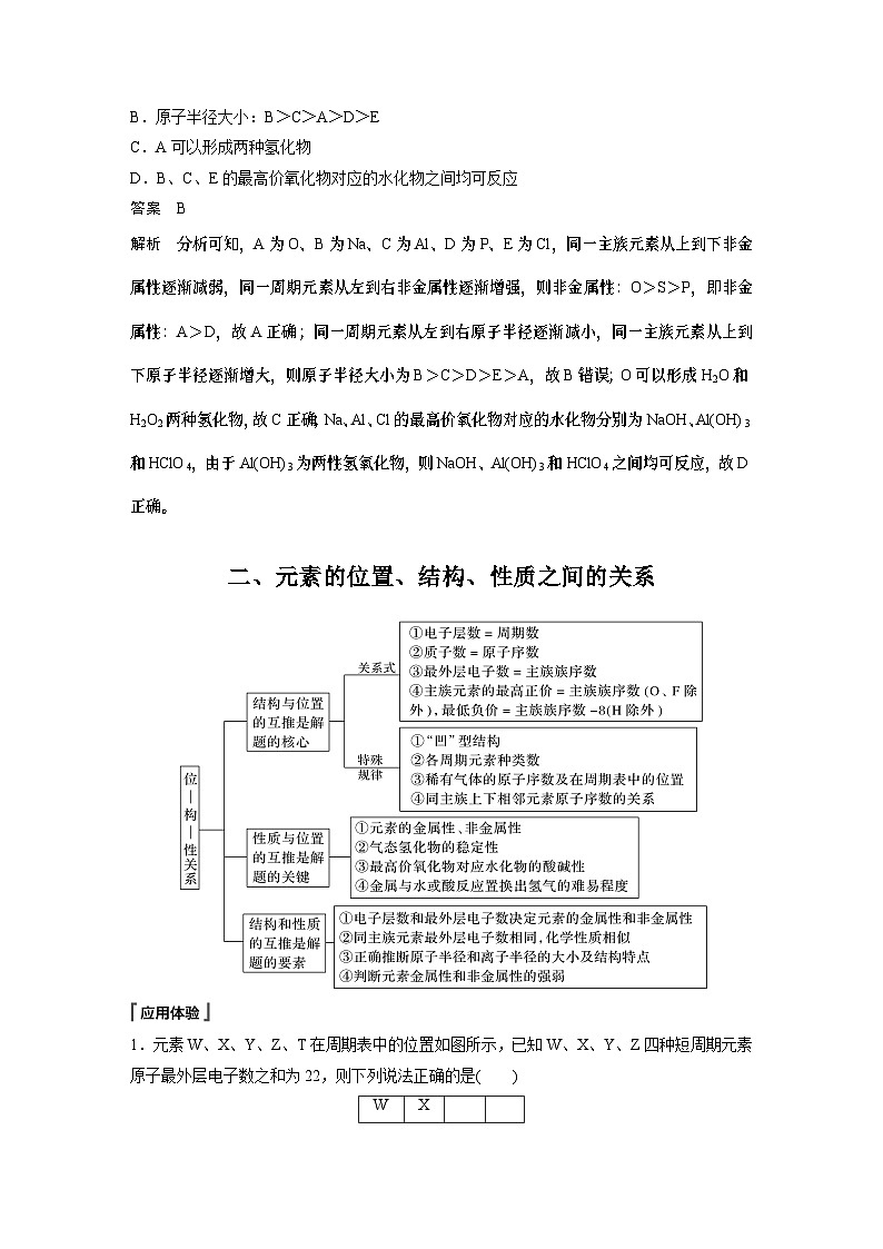 第4章 第2节 第3课时　元素周期律复习课 学案（教师版）2022-2023学年高一化学人教版（2019）必修第一册第3页